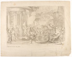 Pietro Testa (1612-1650). Sinorice transported from the temple of Artemis, 1640 ca.