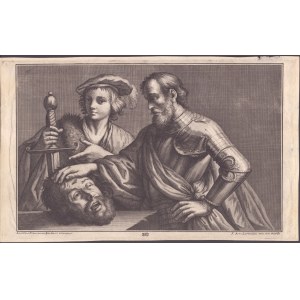 Giovanni Antonio Lorenzini (1665-1740). David a Saul s Goliášovou hlavou