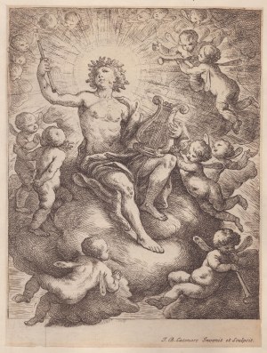 Giovanni Battista Catenaro (c. 1691-c. 1727). Apollo surrounded by putti