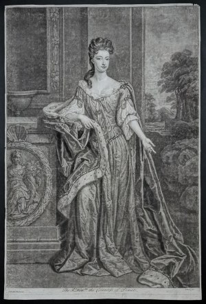 John Faber mladší (1684-1756). Mária, grófka z Dorsetu