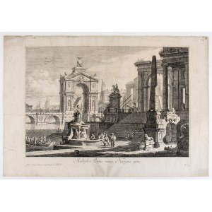 Pietro Gaspari (asi 1720-1785). Multiplex Portus varas Navigiis aptus