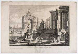 Pietro Gaspari (1720-1785 circa). Multiplex Portus varas Navigiis aptus