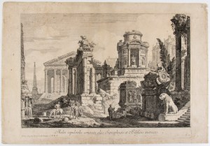Pietro Gaspari (ok. 1720-1785). Moles sepulcralis semiruta, alias Sarcophagis et Aedificiis instructa