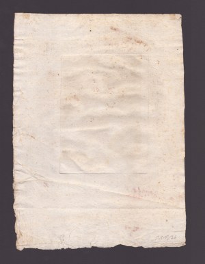 Giandomenico Tiepolo (1727-1804). Muž s vysokým límcem hledící vpravo nahoru