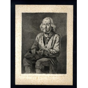 Jean Jacques de Boissieu (1736-1810). L'anziano mendicante