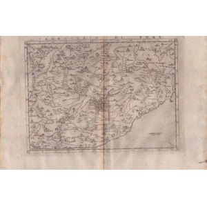 Girolamo Ruscelli (c. 1518-1566). Territorio di Roma, 1561 ca.