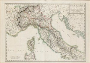 Mappe d'Italia per la storia delle campagne di Napoleone il Grande... a Lorrain, 1805