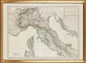Mapy Włoch do historii kampanii Napoleona Wielkiego... w Lorrain, 1805 r.
