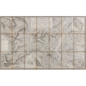 Carta topografica della grande strada del Sempione e valli adjacenti fino a Brigg, del Lago Maggiore e delle Isole. Borrome, 1810 ca.