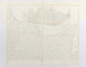 Giovambattista Albrizzi (1698-1777). Carta Geografica del Governo Della Normandia, Venice 1740