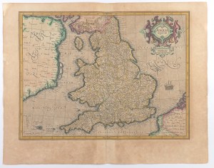 Gerardus Mercator (1512-1594). Anglia Regnum