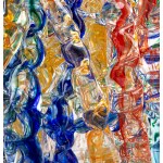 René Roubíček (1922 - 2018), Coral glass form, 1970s.