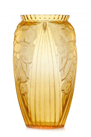 Glashütte Niemen, Vase, 1930er Jahre.