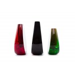 Peter Bures Princ Glassworks, Set di tre vasi, 20°/20° secolo.