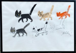 Jozef Wilkoń, Cats