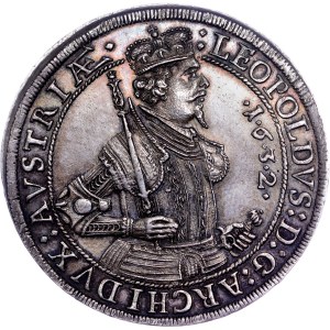 Erzherzog Leopold V. (1619-1632) Halle 1632 Thaler