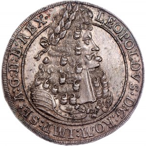 Leopold I. (1657-1705) Thaler 1704 Hall