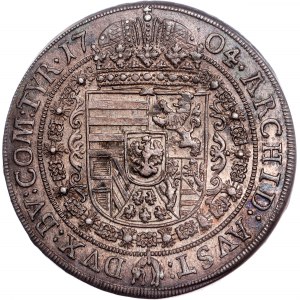 Leopold I. (1657-1705) Thaler 1704 Halle