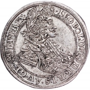 Leopold I. (1657-1705) 1/2 Thaler 1698 KB