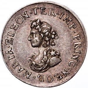 Leopold I. (1657-1705) Korunovační medaile ND