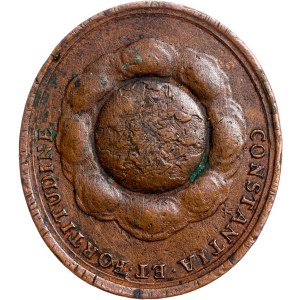 Karl VI. (1711-1740) Oval Coronation Medal