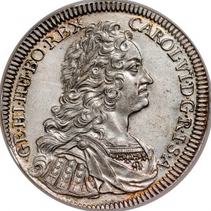 Karl VI. (1711-1740) Thaler 1733 Halle