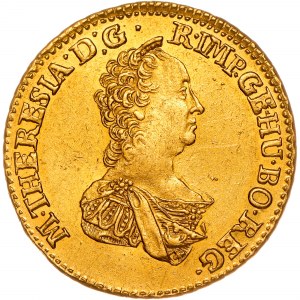 Habsburgovci - Mária Terézia (1740-1780) 2 dukáty 1765 Karlsburg