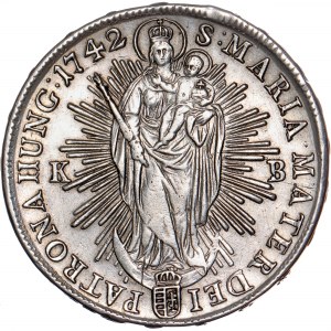 Habsburský rod - Mária Terézia (1740-1780) Thaler 1742 KB