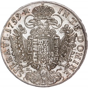 House of Habsburg - Franz I. Stefan (1745-1765) Thaler 1759 H.A.