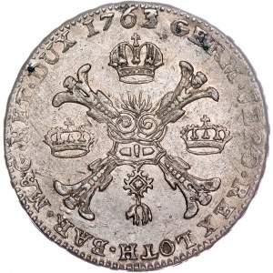Ród Habsburgów - Franciszek I Stefan (1745-1765) Thaler 1763 Brüssel