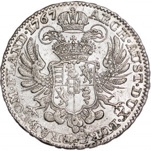 Ród Habsburgów - Maria Teresa (1740-1780) Thaler 1767 Brüssel
