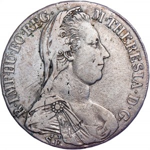 Habsburský rod - Mária Terézia (1740-1780) Thaler 1780 ST SF