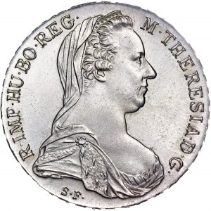 Habsburský rod - Marie Terezie (1740-1780) Thaler 1780 S.F.