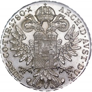 Habsburský rod - Mária Terézia (1740-1780) Thaler 1780 S.F.