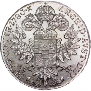 Habsburský rod - Marie Terezie (1740-1780) Thaler 1780 S.F.