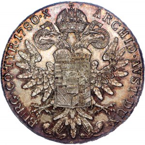 Habsburský rod - Mária Terézia (1740-1780) Thaler 1780 S.F.