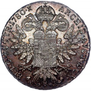 Habsburský rod - Mária Terézia (1740-1780) Thaler 1780 S.F.