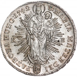 Habsburský rod - Mária Terézia (1740-1780) ½ Thaler 1742 KB