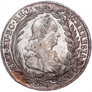 Habsburský rod - Marie Terezie (1740-1780) 20 Kreuzer 1774 IC-FA