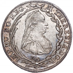 Habsburský rod - Mária Terézia (1740-1780) 20 Kreuzer 1776 B//S.K.-P.D.