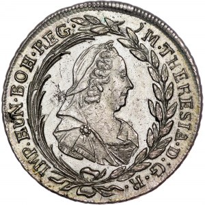 Habsburský rod - Mária Terézia (1740-1780) 20 Kreuzer 1780 .H.-.S.