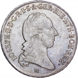 Habsburský rod - Josef II. (1765-1790) ½ Thaler 1790 M