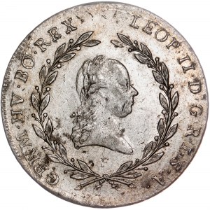 Rod Habsburgovcov - Leopold II. (1790-1792) 20 Kreuzer 1791 F