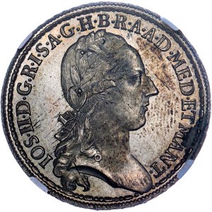 Habsburský rod - Josef II. (1765-1790) Lira del Giuramento 1781