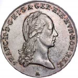 House of Habsburg - Franz I. (1792 -1835) Thaler 1796 A