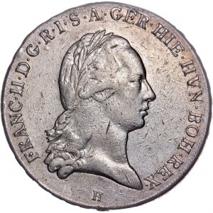 Maison de Habsbourg - François Ier (1792 -1835) Thaler 1796 H