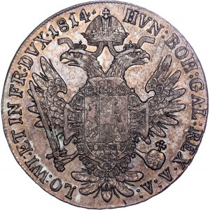 Habsburský rod - František I. (1792 -1835) Thaler 1814 G