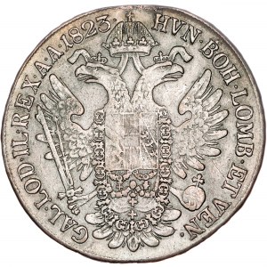 Habsburský rod - František I. (1792 -1835) Thaler 1823 B