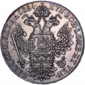 Ród Habsburgów - Franciszek I (1792-1835) Thaler 1824 A
