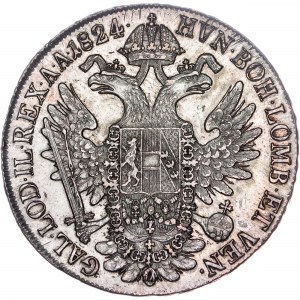 Ród Habsburgów - Franciszek I (1792-1835) Thaler 1824 B